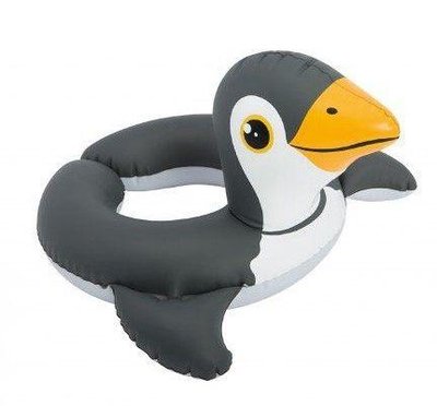 Детский надувной круг Intex для плавания Пингвин 59220 фото 1