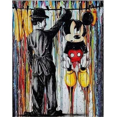 Картина за номерами Rainbow Art "Чарлі та Міккі" 40х50см GX43784 фото 1
