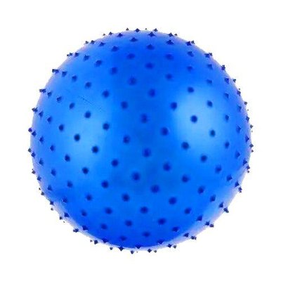М'яч для фітнесу із шипами (фітбол) Gymnastic 75 см синій CO1006 фото 1