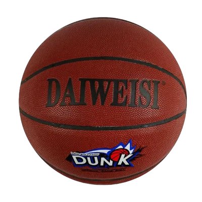 Баскетбольний м'яч №7 Daiweist PU коричневий M 48584 фото 1