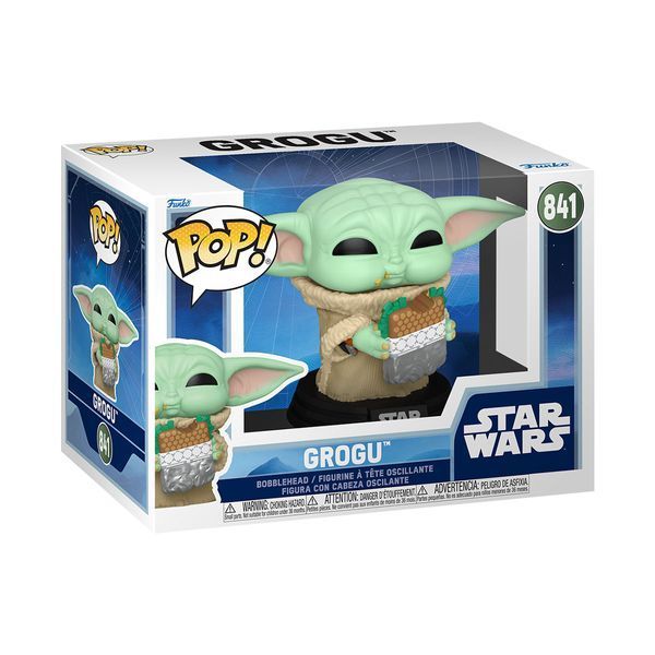 Игровая фигурка FUNKO POP! Мандалорец и Грогу Грогу с сэндвичем 9,1 см 90821 фото 2