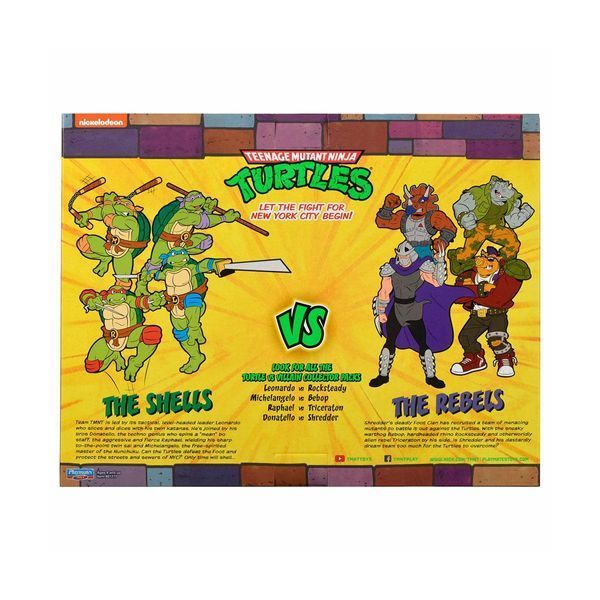 Набір фігурок серії "TMNT Classic" - Мікеланджело проти Бібопа (34 артикуляції, 15 cm) фото 6