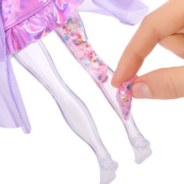 Ігровий набір з лялькою та слаймом RAINBOW HIGH серії "Rainbow Shimmers" Віолетта з аксесуарами 28 см 122425 фото 7
