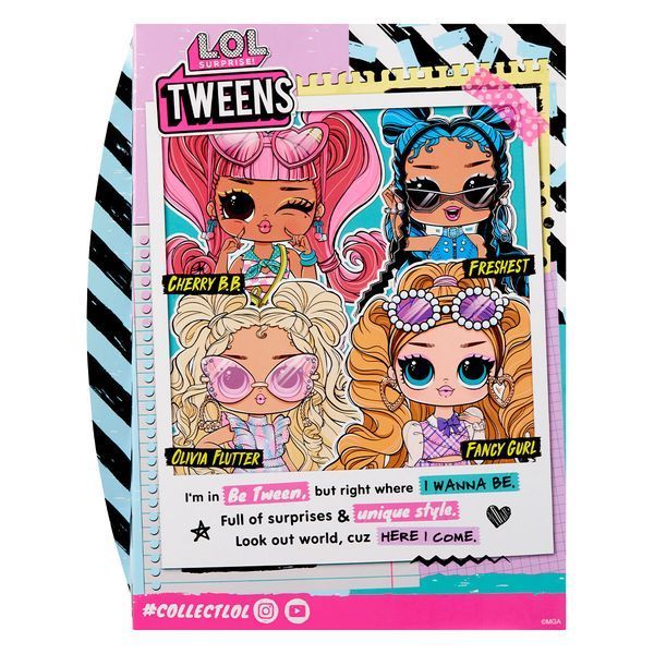Игровой набор L.O.L. SURPRISE Tweens Core Хулиганка 15 см с 10 сюрпризами и гардеробной 542582 фото 10