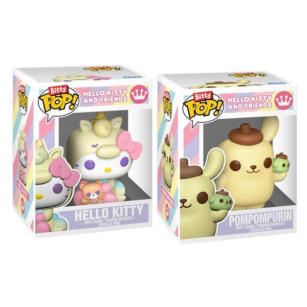 Набір фігурок BITTY POP! Sanrio Хеллоу Кітті та Помпомпурін 2 фігурки 2,3 см 94212 фото 2