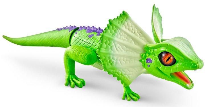 Інтерактивна роботизована іграшка серії Robo Alive "Зелена плащеносна ящірка" фото 3