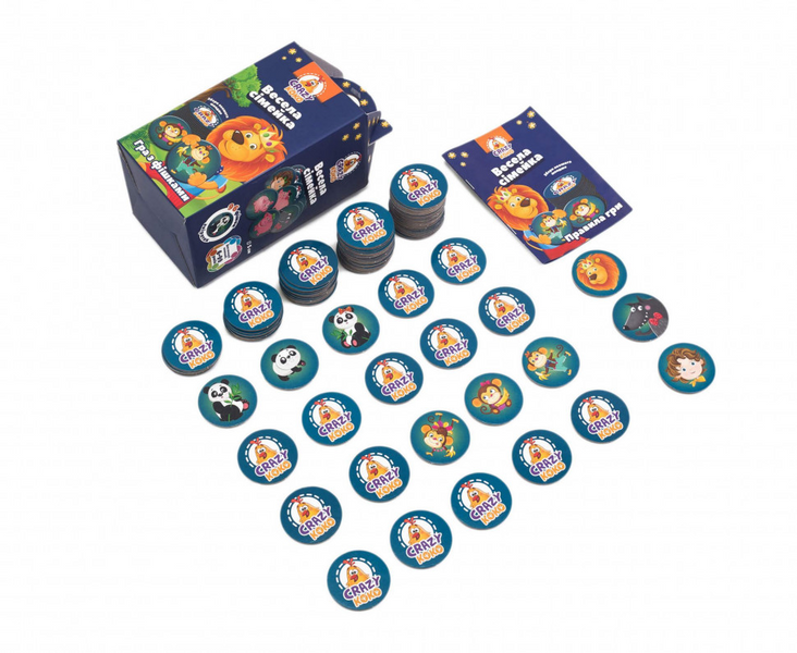 Настольная игра Crazy Koko "Веселая семейка" (укр) VT8033-05 фото 2