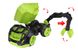 Іграшковий самоскид з маніпулятором ТехноК 47 см зелений 6917 фото 2