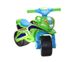 Мотоцикл-каталка Doloni "Байк Police" музыкальный зеленый 0139/52 фото 2
