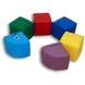 Игровой набор из мягких модулей Tia Цветная гусеница 6 элементов фото 2
