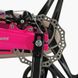 Велосипед дитячий двоколісний 18" CORSO Connect магнієва рама доп колеса на 6-8 років рожевий з фіолетовим MG-18944 фото 6
