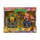 Набір фігурок серії "TMNT Classic" - Мікеланджело проти Бібопа (34 артикуляції, 15 cm) фото 5
