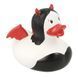 Стильна тематична гумова качечка FunnyDucks "Дьяволица" L1908 фото 1