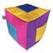 Безкаркасний пуфік-кубик Tia Кубик Рубік 40х40х40 см Оксфорд 600D фото 2