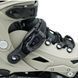 Детские раздвижные ролики 29-33 Scale Sports LF 605 подсветка колес серый фото 6