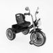 Детский трехколесный велосипед 10" Best Trike колеса EVA стальная рама световые и звуковые эффекты черный укр BS-67800 фото 1