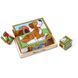 Деревянные кубики на игровой платформе "Домашние животные" Melissa&Doug 16 шт (MD3771) фото 4