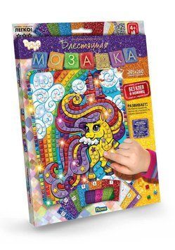 Блискуча мозаїка Danko Toys Поні БМ-02-04 фото 1