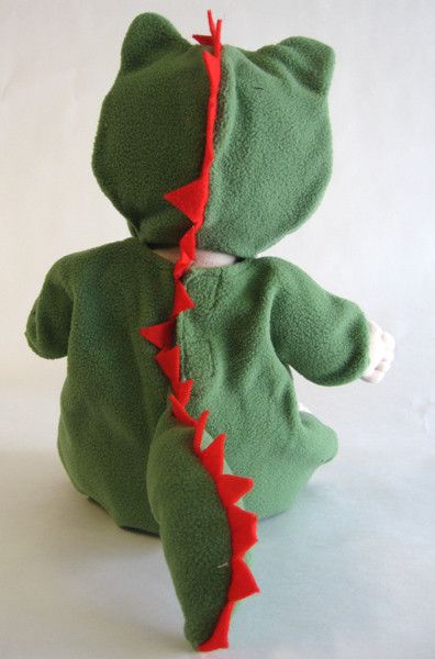 Флісова лялька ручної роботи Rubens Barn Крокодил 90037 фото 4