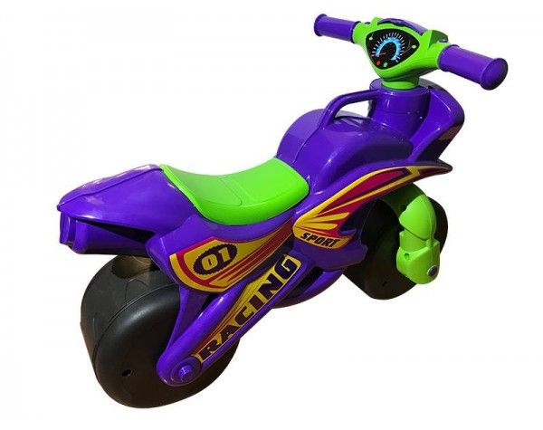 Мотоцикл-каталка Doloni "Байк Спорт" фиолетовый 0138/60 фото 2
