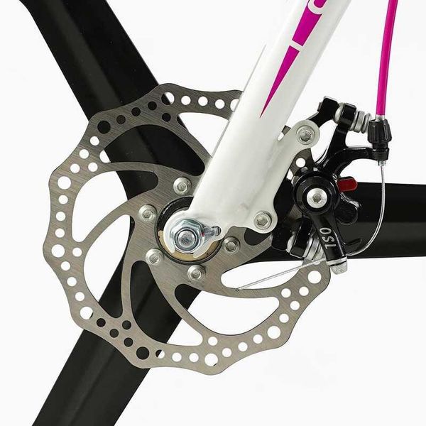 Велосипед підлітковий двоколісний 20" CORSO Connect магнієва рама доп колеса MG-20557 фото 5