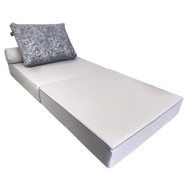 Каркасне крісло - ліжко формоване розкладне з подушкою (спальне місце) 20 х 100 х 200 фото 3