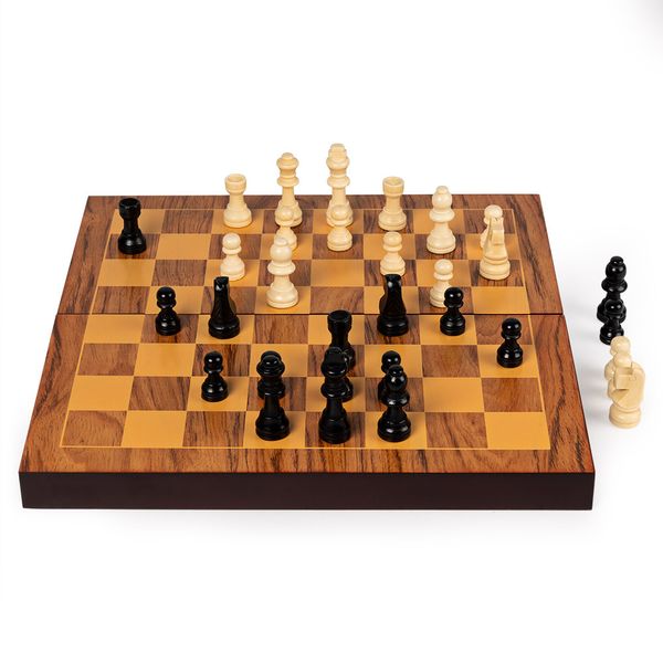Настільна гра Spin Master "Шахи" дерев'яні 29х29 см фото 5
