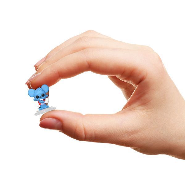 Набір фігурок BITTY POP! Сімпсони Щекотка 4 фігурки 2,5 см з поличкою 85708 фото 2