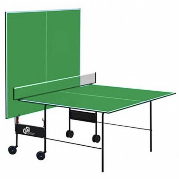 Теннисный стол передвижной GSI Sport Athletic Strong Gp-3 с аксессуарами 274х152 см ЛДСП зеленый фото 2