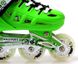 Детские раздвижные ролики 29-33 Scale Sports Green с подсветкой переднего колеса фото 3