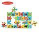 Мега-пазл гігант Melissa & Doug &laquo;Алфавіт/Тварини&raquo; 24 елементи 90х60 см MD31001 фото 5