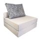 Бескаркасная раскладная односпальная кровать формованная Tia 100-160 см Релакс Оксфорд фото 5