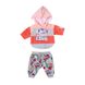 Ляльковий наряд BABY BORN - Трендовий спортивний костюм (рожевий) фото 1