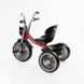 Детский трехколесный велосипед 10" Best Trike колеса EVA стальная рама световые и звуковые эффекты красный укр BS-69116 фото 3