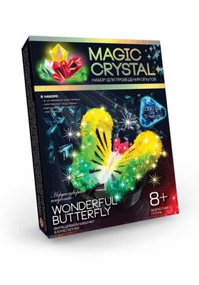Дитячий набір для проведення дослідів Danko Toys MAGIC CRYSTAL Чудовий метелик (рус) OMC-01-05 фото 1