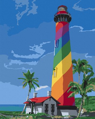 Картина по номерам Art Craft "Маяк Сан Августин. Флорида" 38х50 см 10547-AC фото 1