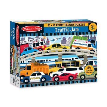 Мега - пазл гигант Melissa&Doug "Пробка" 24 элемента 90 х 60 см MD4421 фото 1