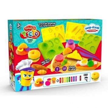 Набір тіста для ліплення Danko Toys Master-Do "Шеф-кухар" (рос) TMD-17-04 фото 1