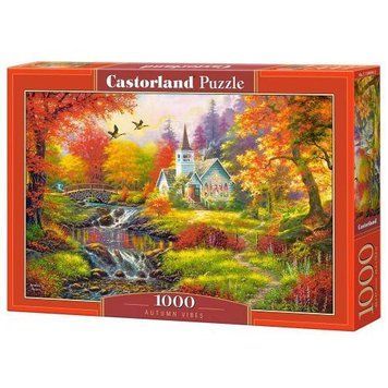 Пазли Castorland "Осінній настрій" 1000 елементів 68 х 47 см C-104994 фото 1