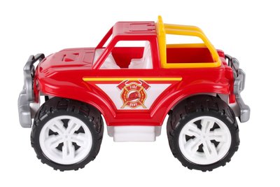 Іграшкова пожежна машина ТехноК Позашляховик 32 см червона 4999 фото 1