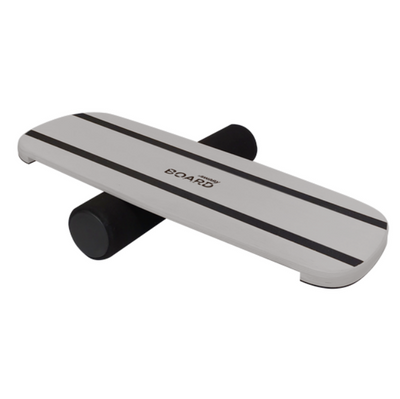 Деревянный балансборд SwaeyBoard форма Standart Classic с ограничителями серый до 120 кг фото 1