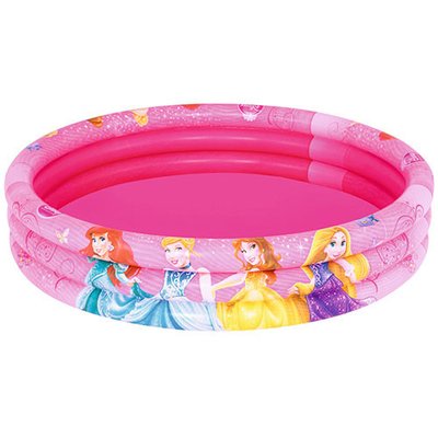 Дитячий надувний басейн Bestway Принцеси з ремкомплектом 102х25см об'єм 101л BW 91047 фото 1