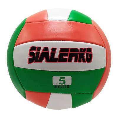 Волейбольний м'яч Bambi Sialerkg PVC діаметр 21 см Зелений фото 1
