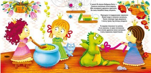 Багаторазова водна розмальовка Crystal Book "Принцеса" 22х22 см укр фото 2