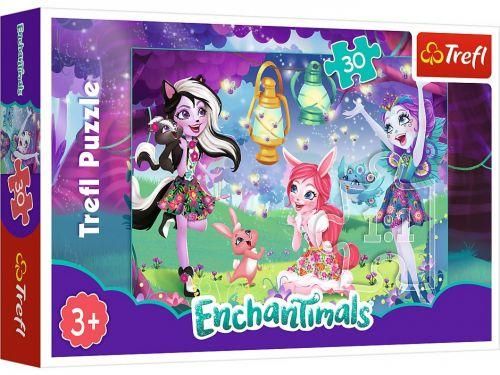 Пазлы Trefl "Enchantimals. Волшебный мир" 30 элементов 27 х 20 см 18236 фото 1