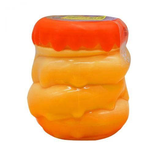 Слайм Danko Toys Fluffy Slime в банке оранжевый укр 440 г FLS-04-01U фото 1