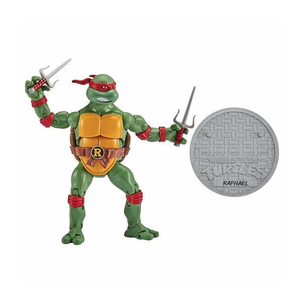 Набір фігурок серії "TMNT Classic" - Рафаель проти Трицератон (34 точки артикуляції, 15 cm) фото 2