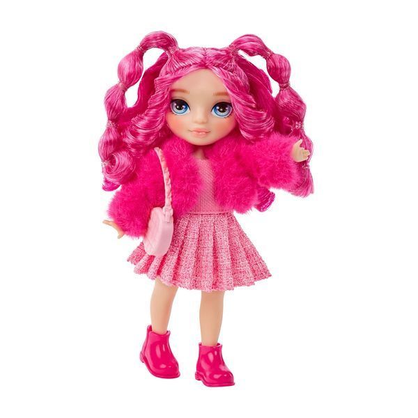 Лялька RAINBOW HIGH з артикуляцією та вихованцем серії "Littles" Маджента з аксесуарами 15 см фото 5