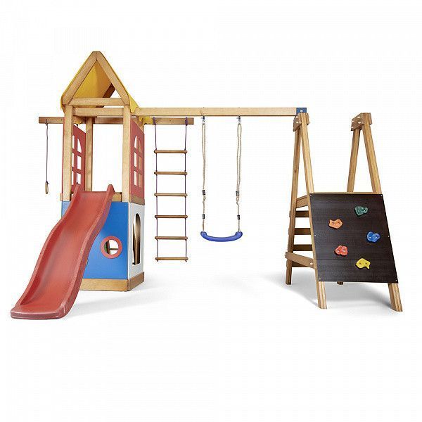 Детский уличный игровой комплекс SportBaby Babyland-24 376х180х240см фото 5