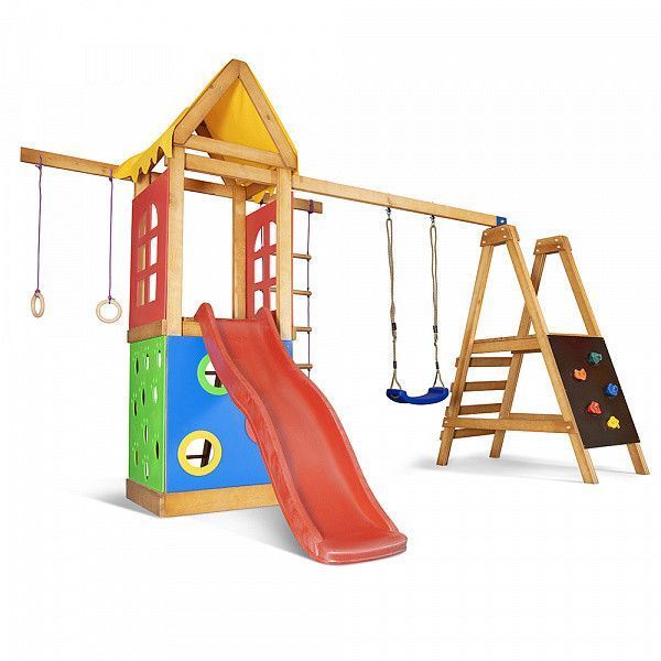 Детский уличный игровой комплекс SportBaby Babyland-24 376х180х240см фото 3